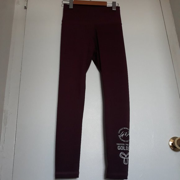 Golden TNA Burgundy Leggings, Womens Sz. S - Picture 3 of 9
